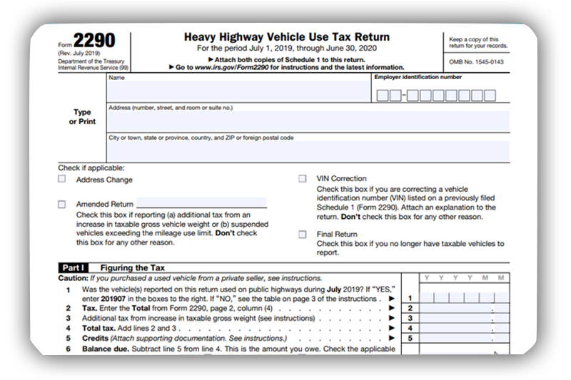 File Form 2290 Online & Get IRS Stamped Schedule 1 in Minutes